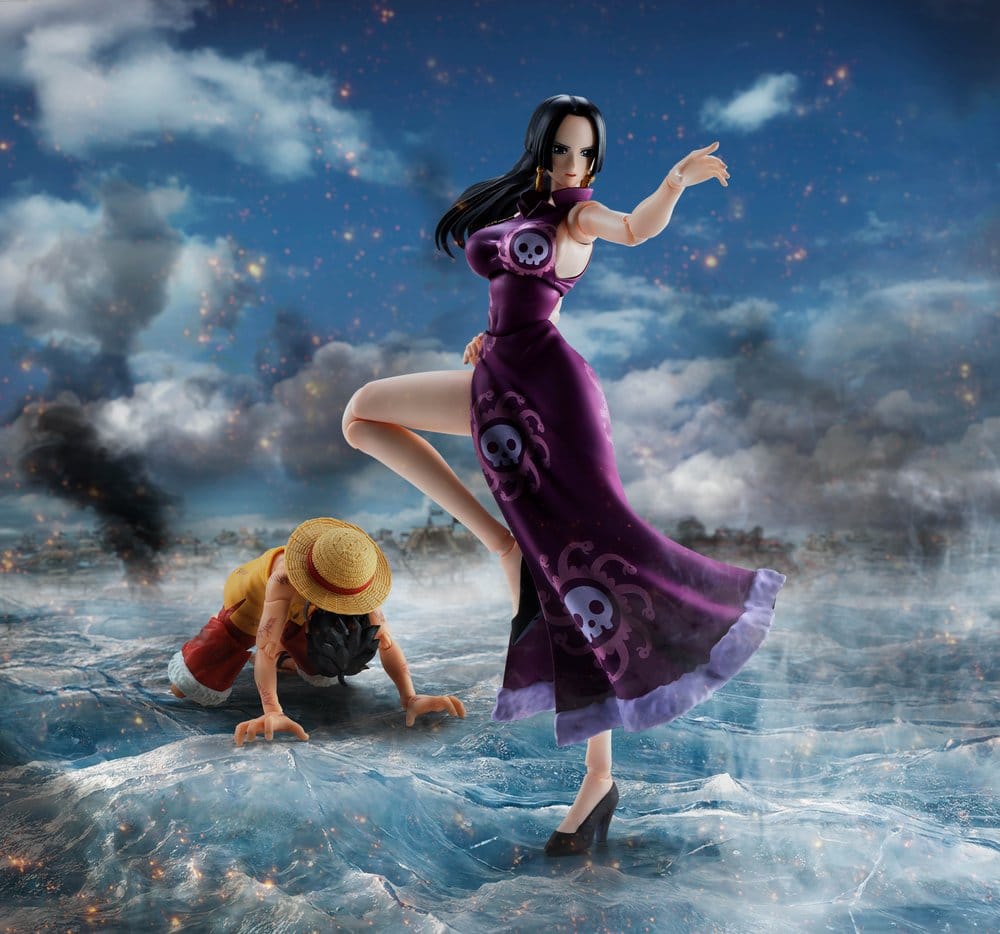 SU ORDINAZIONE One Piece S.H.Figuarts Action Figure Boa Hancock -Marineford- 16 cm