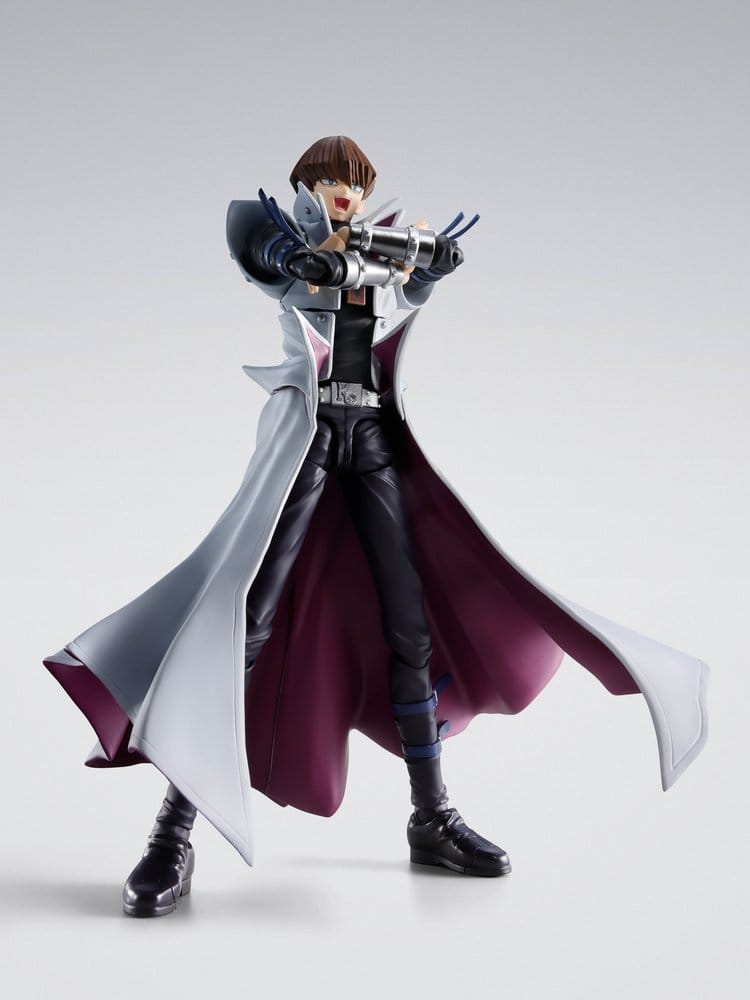 SU ORDINAZIONE Yu-Gi-Oh! S.H.Figuarts Action Figure Seto Kaiba 16 cm