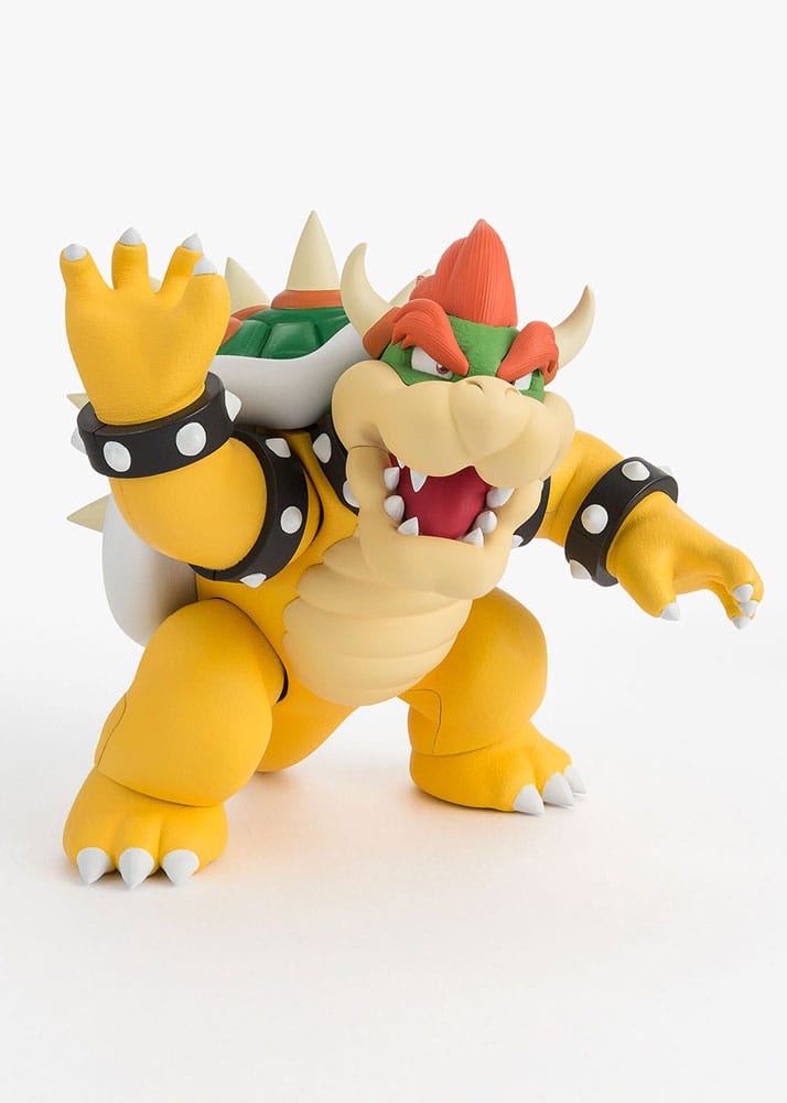 SU ORDINAZIONE Super Mario S.H. Figuarts Action Figure Bowser 13 cm
