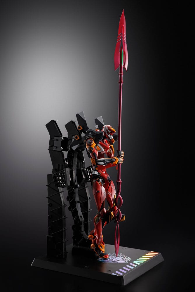 SU ORDINAZIONE Neon Genesis Evangelion Metal Build Action Figure Eva Production Model-02 30th with the Spear of Cassius 22 cm