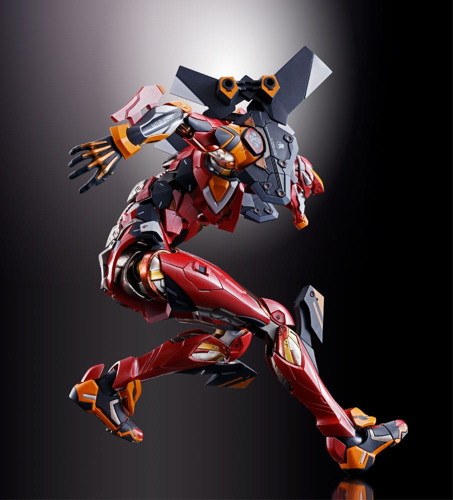 SU ORDINAZIONE Neon Genesis Evangelion Metal Build Action Figure Eva Production Model-02 30th with the Spear of Cassius 22 cm