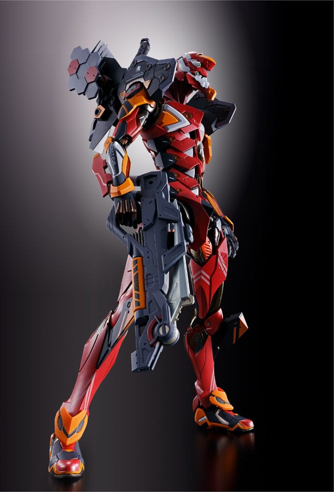 SU ORDINAZIONE Neon Genesis Evangelion Metal Build Action Figure Eva Production Model-02 30th with the Spear of Cassius 22 cm