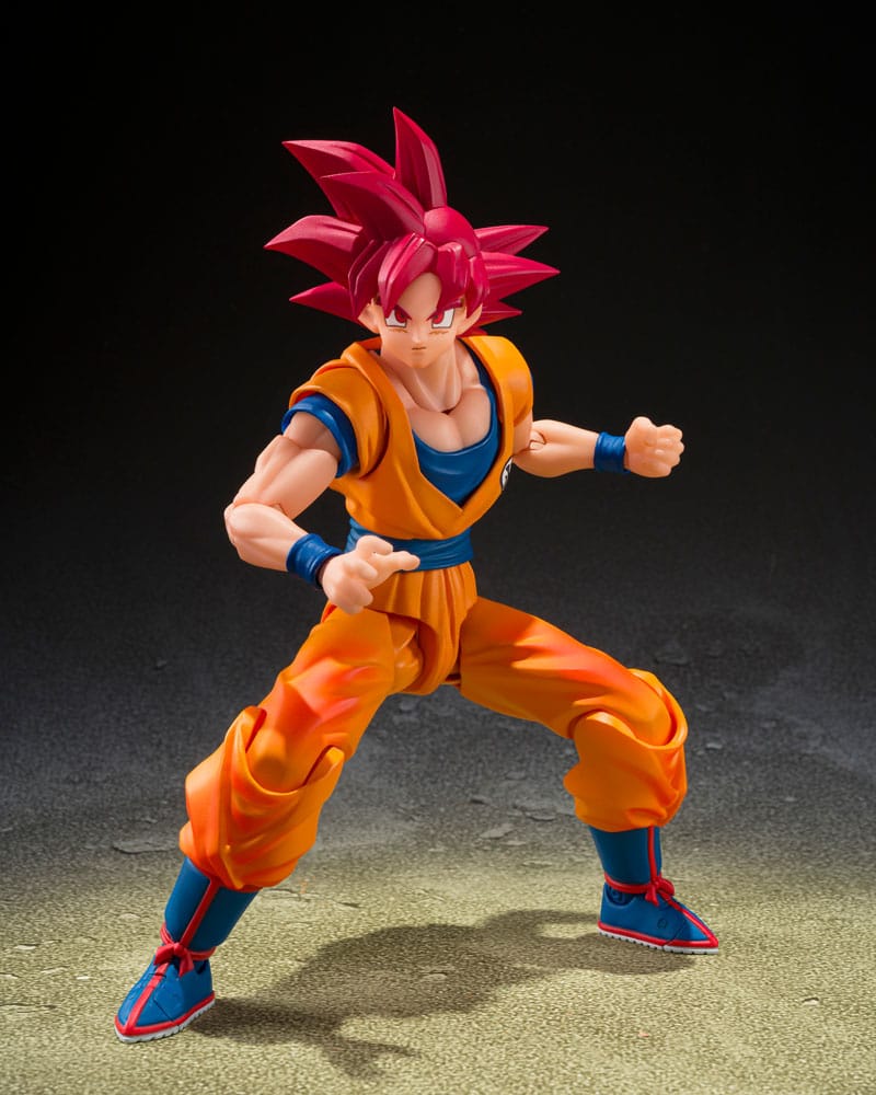 PREORDINE+ 07/2027 Dragon Ball Super S.H.Figuarts Action Figure Super Saiyan God Son Guko (God Aura) 15 cm