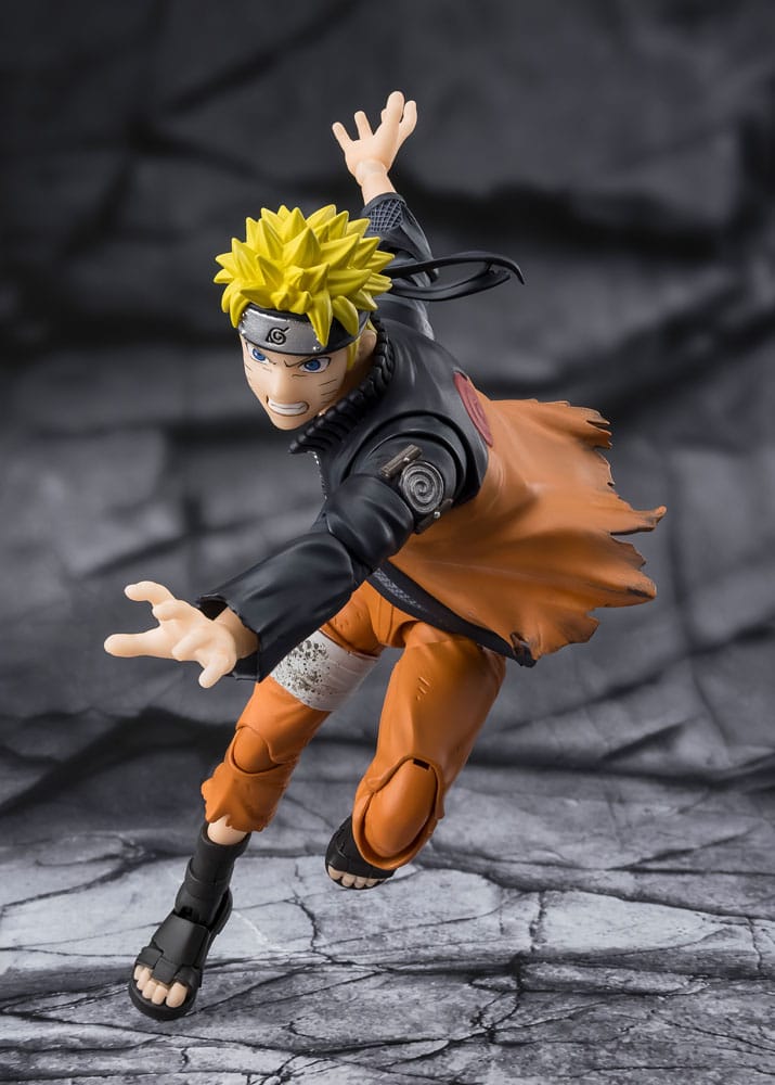 PREORDINE+ 08/2026 Naruto S.H.Figuarts Action Figure Naruto Uzomaki The Power To Unite 15 cm