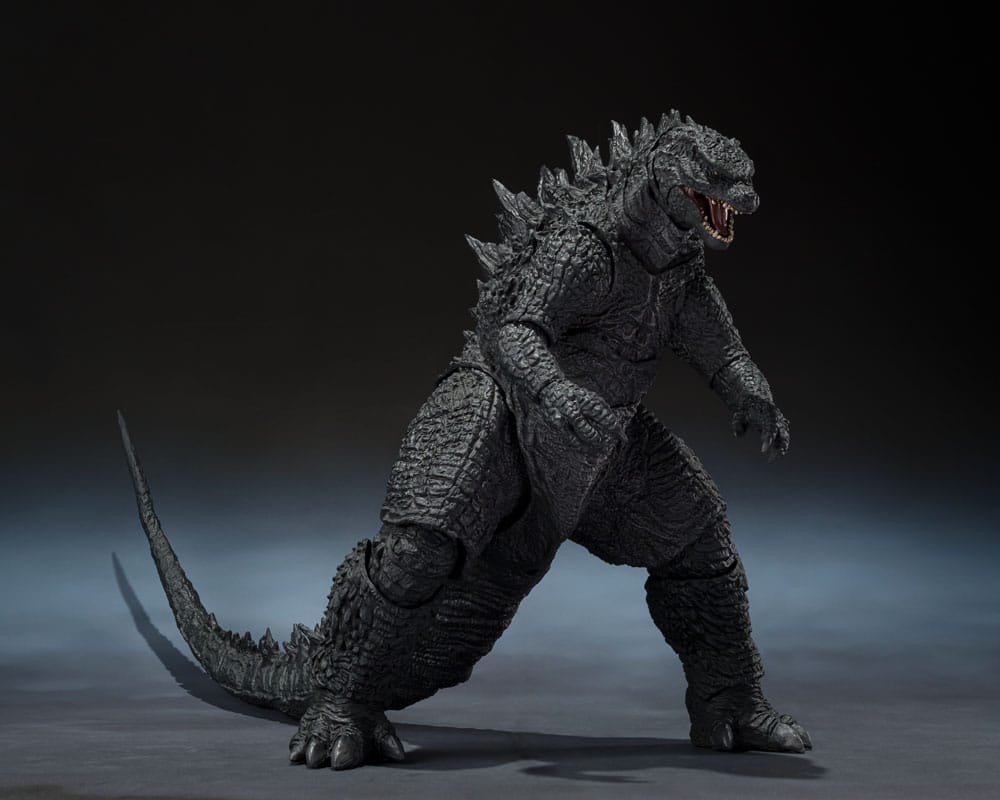 SU ORDINAZIONE Godzilla 2014 S.H.MonsterArts Action Figure Godzilla Movie Graphic Plus 15 cm