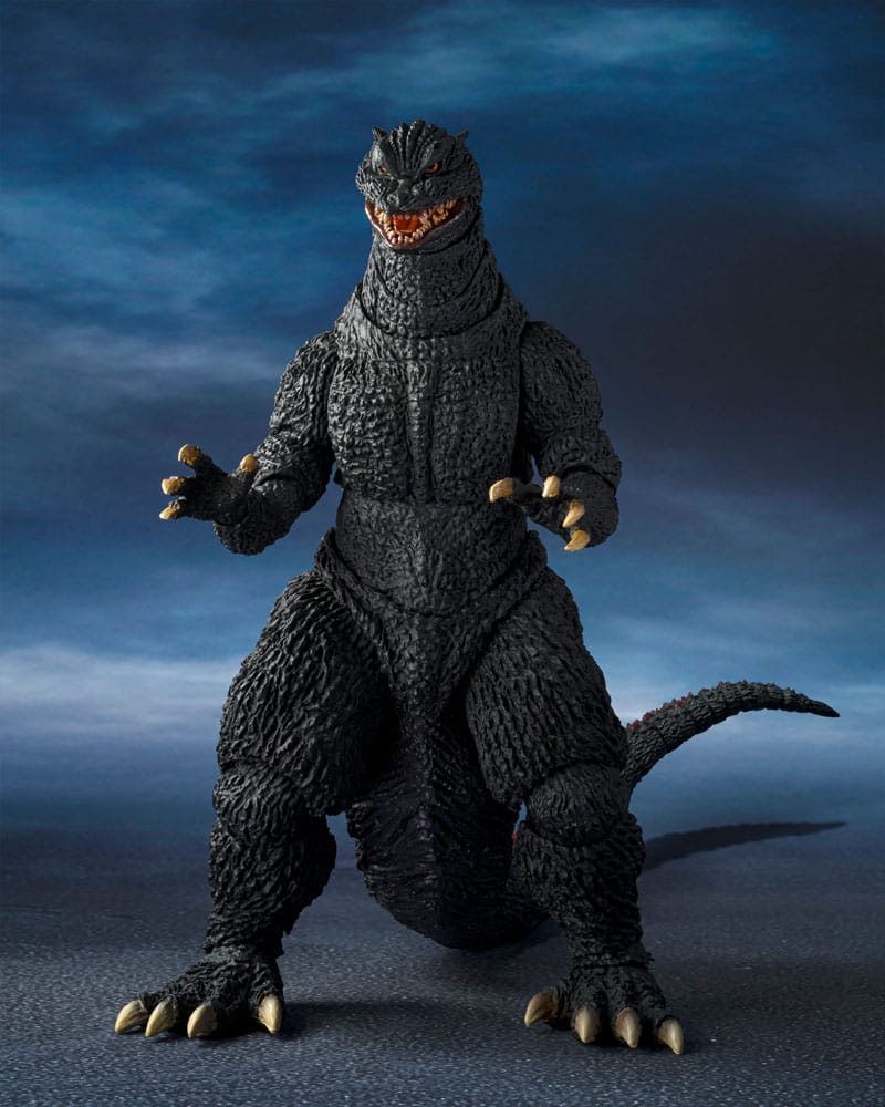 SU ORDINAZIONE Godzilla: Final Wars S.H.MonsterArts Action Figure Godzilla Heat Ray Ver. vs. New Gotengo 16 cm