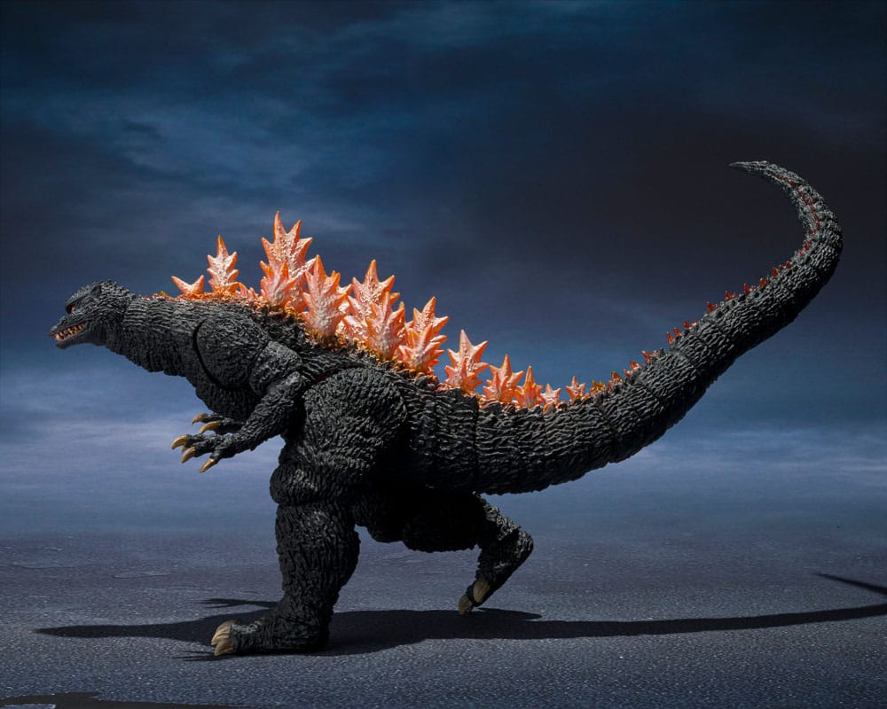 SU ORDINAZIONE Godzilla: Final Wars S.H.MonsterArts Action Figure Godzilla Heat Ray Ver. vs. New Gotengo 16 cm