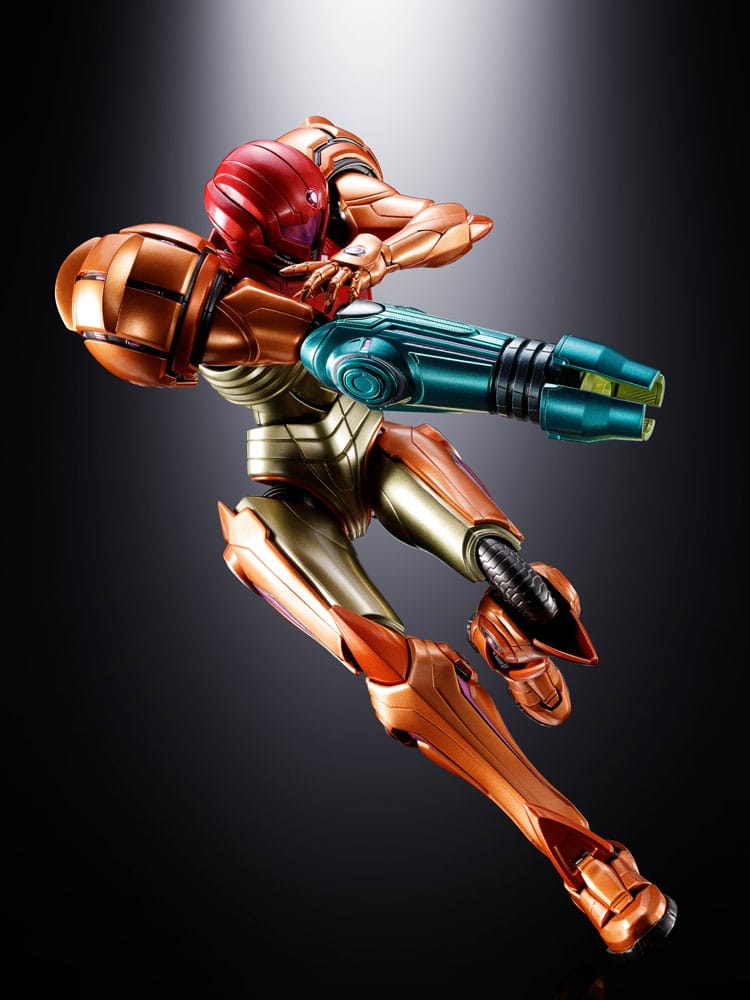SU ORDINAZIONE Metroid Prime 4: Beyond Diecast Action Figure Samus Aran LED 21 cm