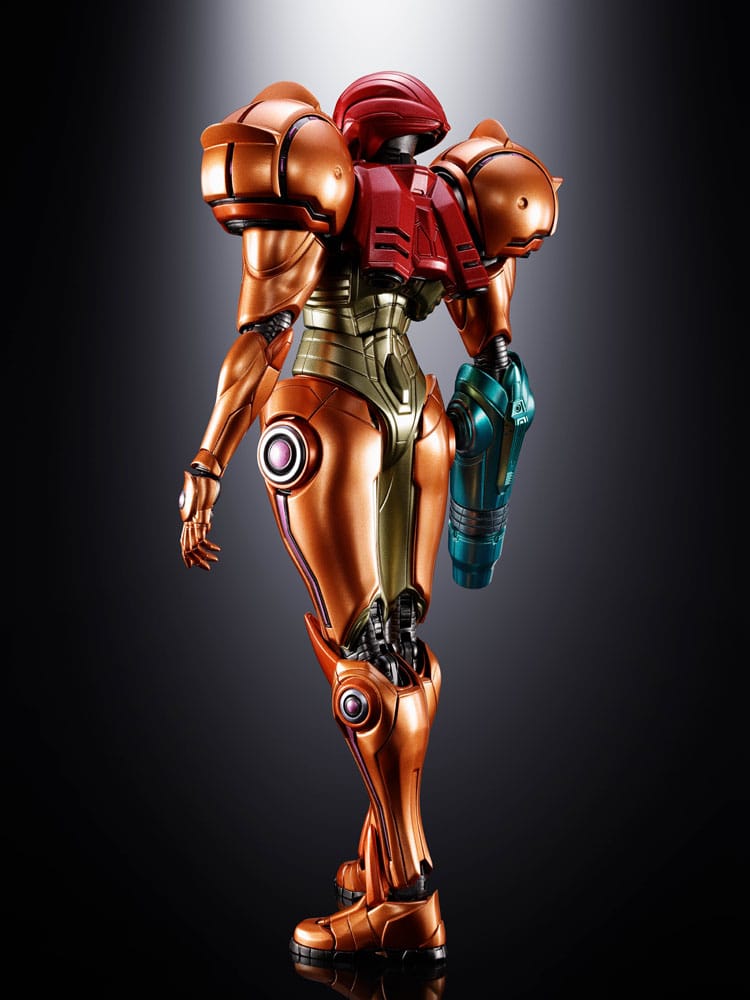 SU ORDINAZIONE Metroid Prime 4: Beyond Diecast Action Figure Samus Aran LED 21 cm