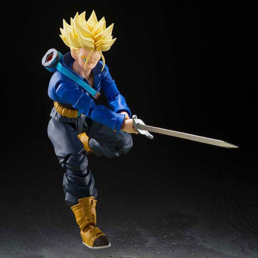 AUF BESTELLUNG Dragon Ball Z S.H. Figuarts Actionfigur Super Saiyajin Trunks The Boy from the Future 14 cm AUSVERKAUFT