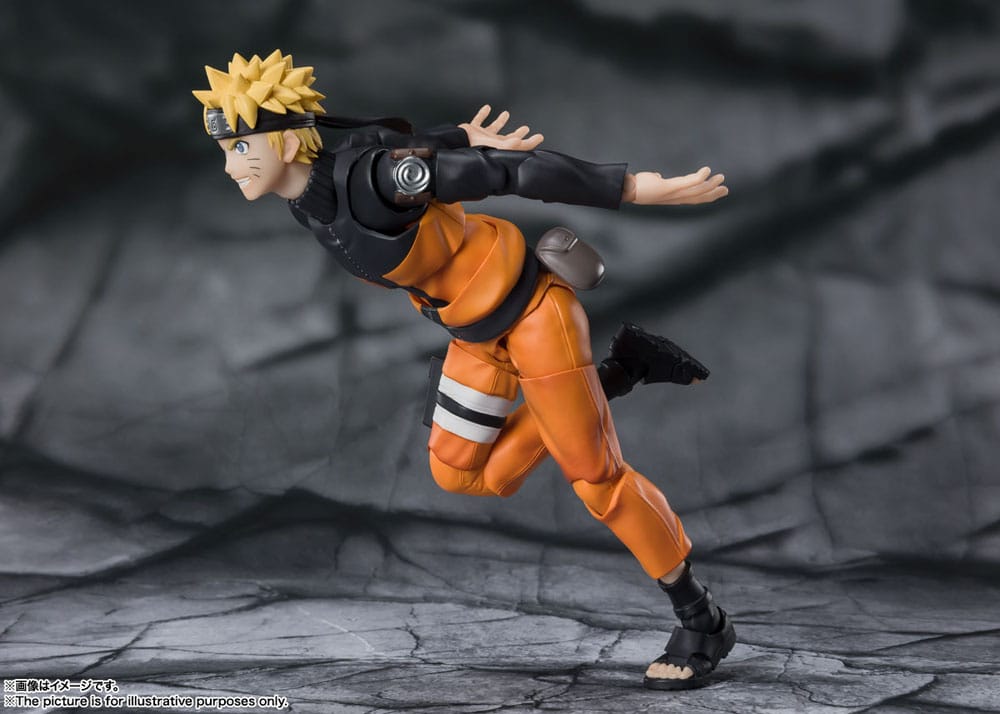 VORBESTELLUNG+ 07/2026 Naruto SHFiguarts Actionfigur Naruto Uzomaki, der Jinchūriki, dem die Hoffnung anvertraut wurde, 15 cm