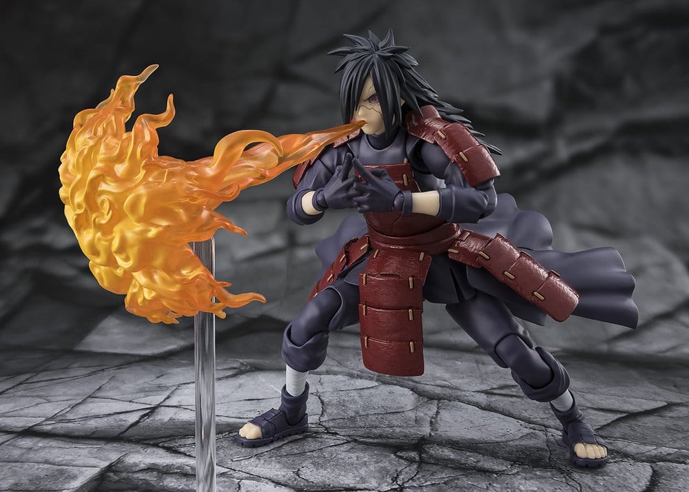 PREORDINE+ 10/2026 Naruto Shippuden S.H.Figuarts Action Figure Madara Uchiha Legend of Darkness 17 cm