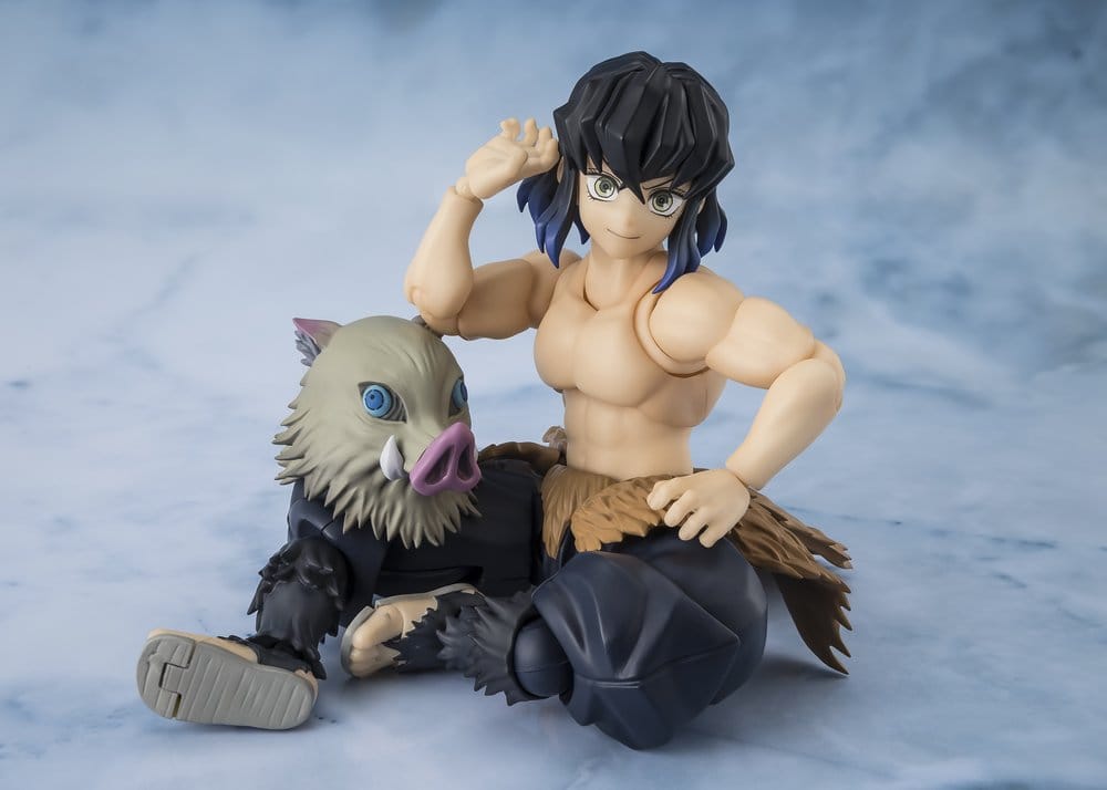 PREORDINE+ 12/2026 Demon Slayer: Kimetsu no Yaiba S.H. Figuarts Action Figure Inosuke Hashibira 14 cm