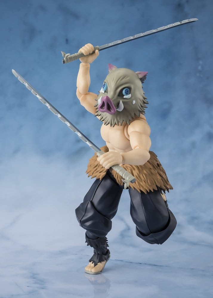 PREORDINE+ 12/2026 Demon Slayer: Kimetsu no Yaiba S.H. Figuarts Action Figure Inosuke Hashibira 14 cm