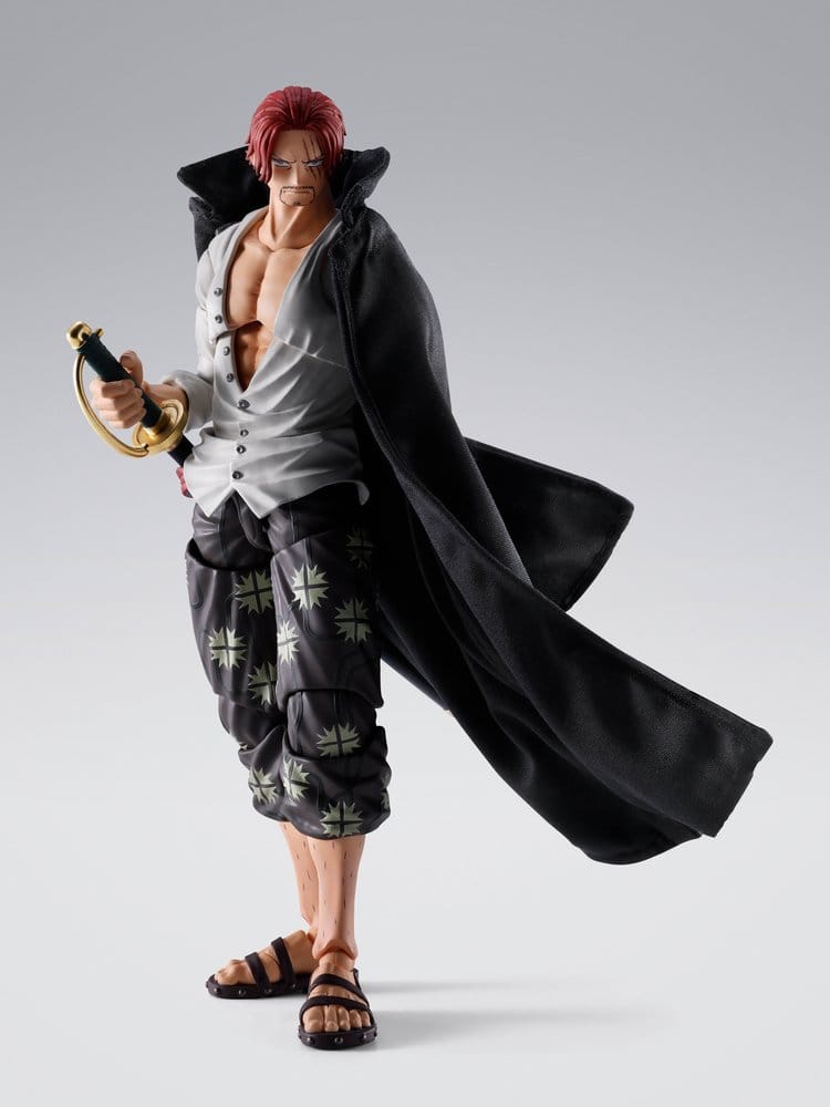 PREORDINE+ 04/2027 One Piece S.H.Figuarts Action Figure Shanks -Marineford- 17 cm