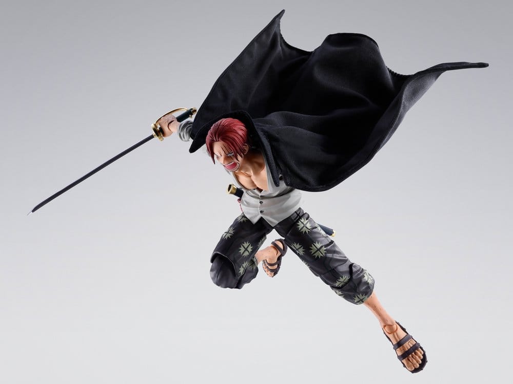 PREORDINE+ 04/2027 One Piece S.H.Figuarts Action Figure Shanks -Marineford- 17 cm