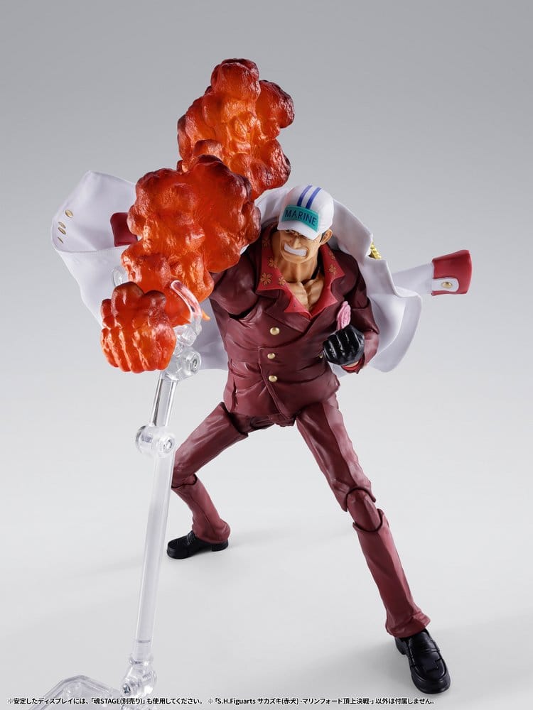 PREORDINE+ 06/2027 One Piece S.H.Figuarts Action Figure Sakazuki (Akainu) -Marineford- 20 cm