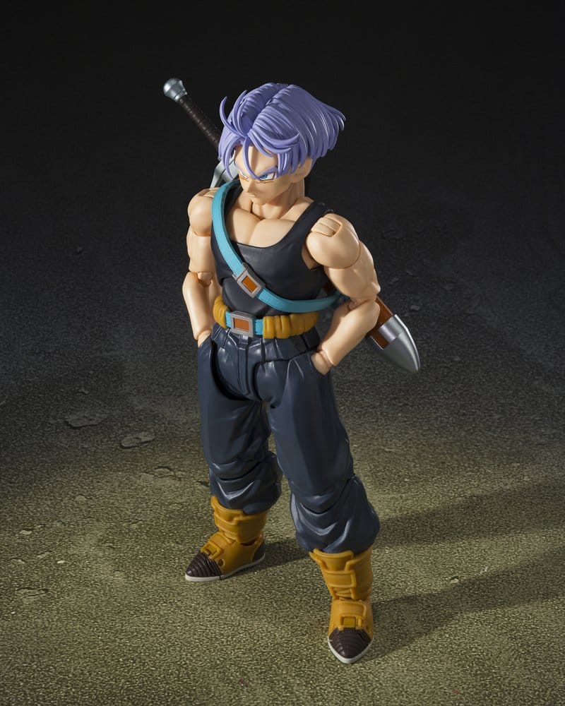 PREORDINE+ 06/2027 Dragon Ball Z S.H.Figuarts Action Figure Trunks <Z-Fighters> Group Base Ver.B Limited Edition 14 cm