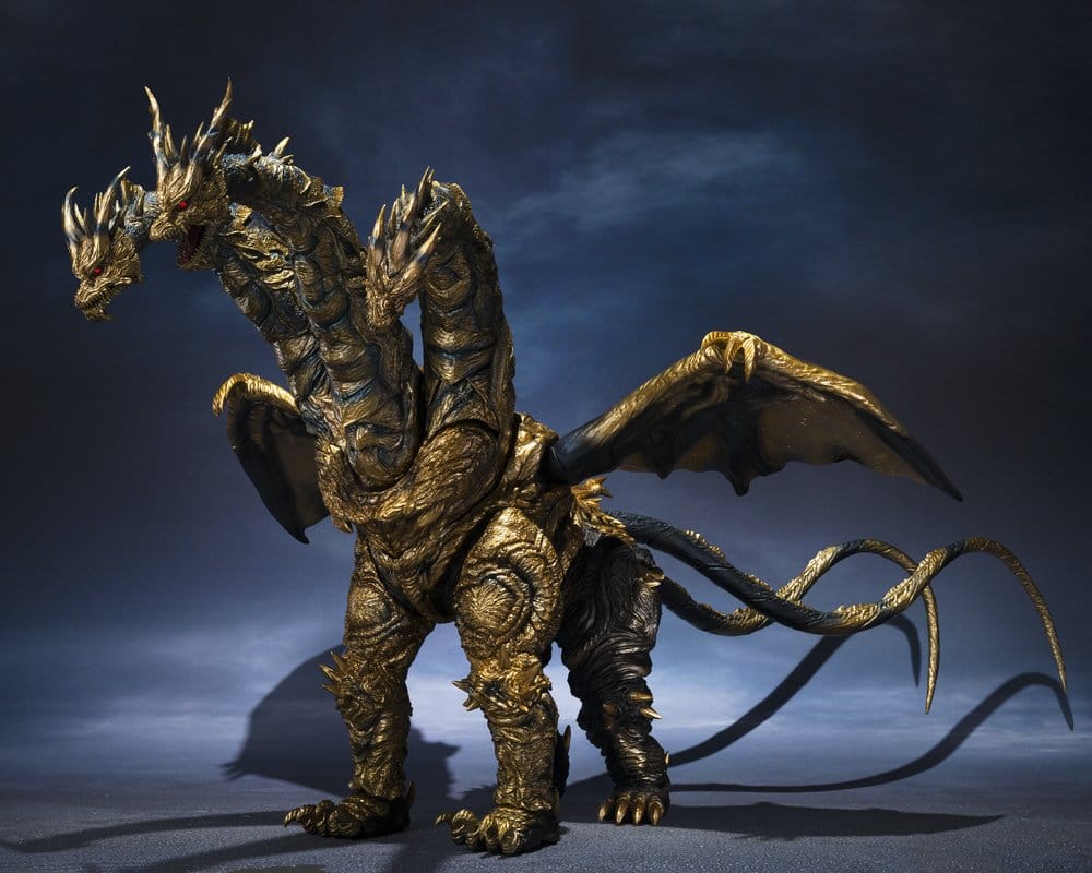 PREORDINE+ 07/2027 Godzilla S.H.MonsterArts Action Figure Kaizer Ghidorah 25 cm