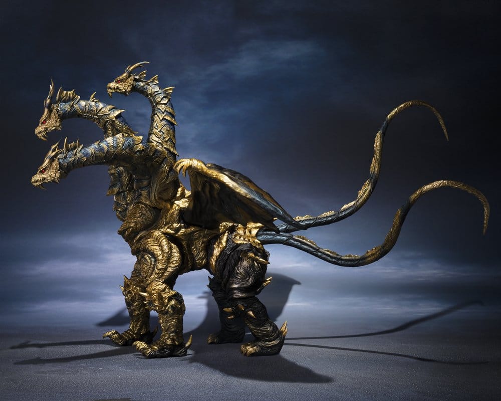 PREORDINE+ 07/2027 Godzilla S.H.MonsterArts Action Figure Kaizer Ghidorah 25 cm