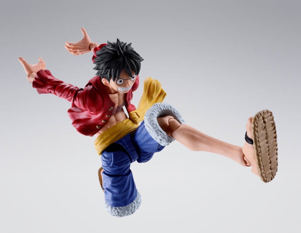 PREORDINE+ 07/2027 One Piece S.H.Figuarts Action Figure Monkey D. Luffy -Two Years Later- 15 cm