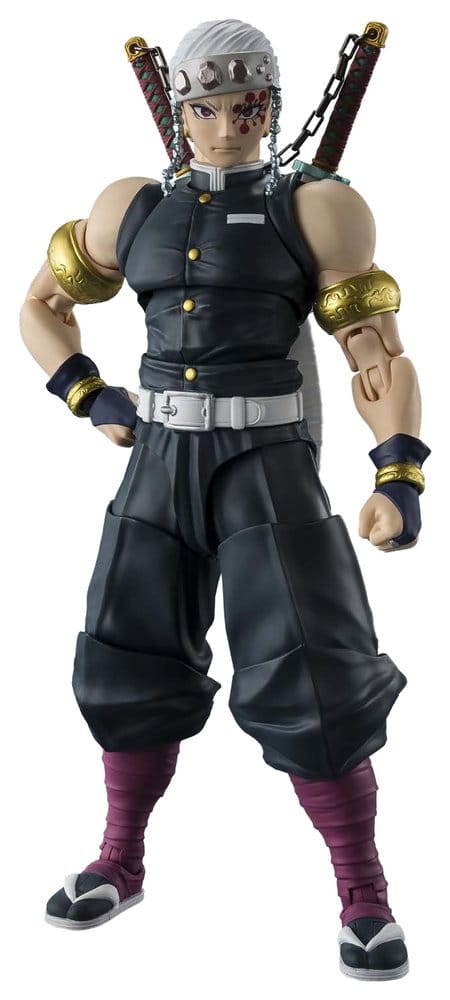 PREORDINE+ 07/2027 Demon Slayer: Kimetsu no Yaiba S.H.Figuarts Action Figure Uzui Tengen 17 cm