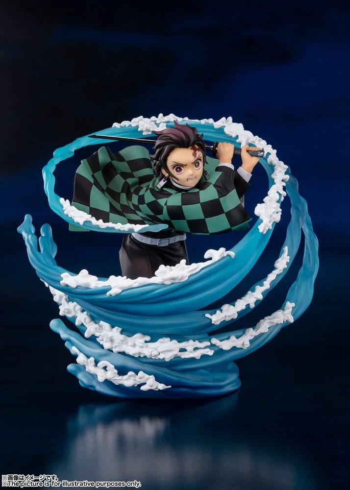 PREORDINE+ 02/2027 Demon Slayer: Kimetsu no Yaiba FiguartsZERO PVC Figure Tanjiro Kamado -Water Breathing- 15 cm