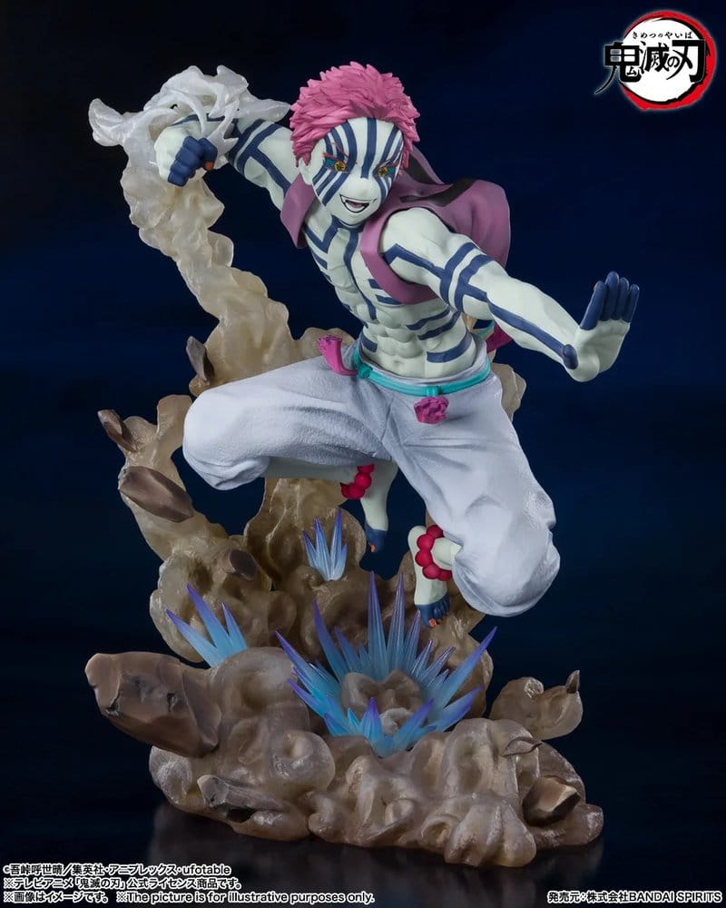 PREORDINE+ 03/2027 Demon Slayer: Kimetsu no Yaiba FiguartsZERO PVC Figure Akaza Upper Three 18 cm