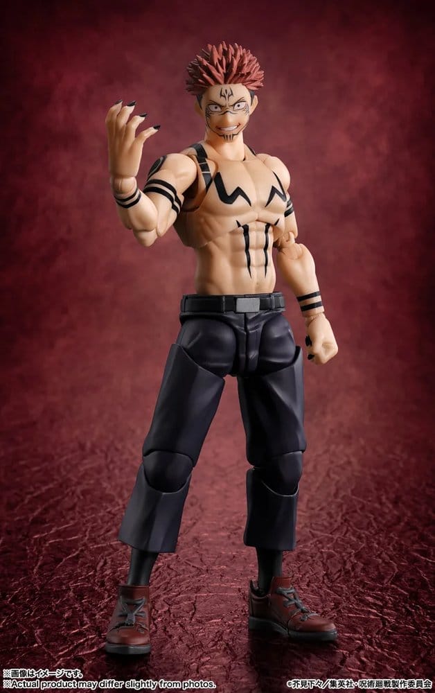 PREORDINE+ 03/2027 Jujutsu Kaisen S.H.Figuarts Action Figure Sukuna 15 cm