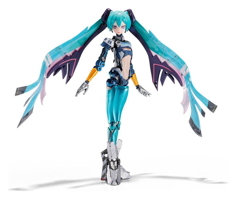 PREORDINE+ CHIUSO 01/2027 (NON CANCELLABILE) Hatsune Miku Metal Build Diecast Action Figure Hatsune Miku 18 cm