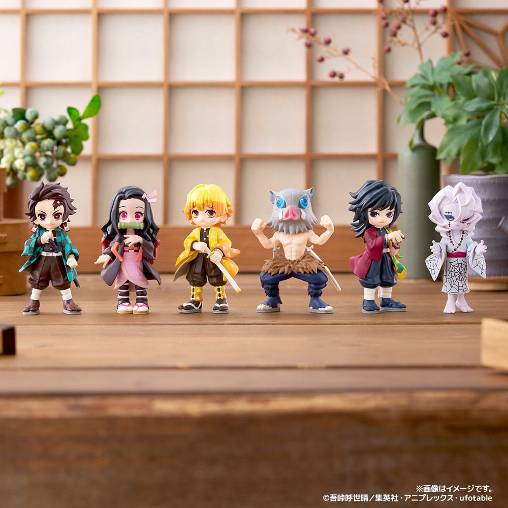 SU ORDINAZIONE Demon Slayer: Kimetsu no Yaiba PalVerse PVC Figures 9 cm Assortment (6)