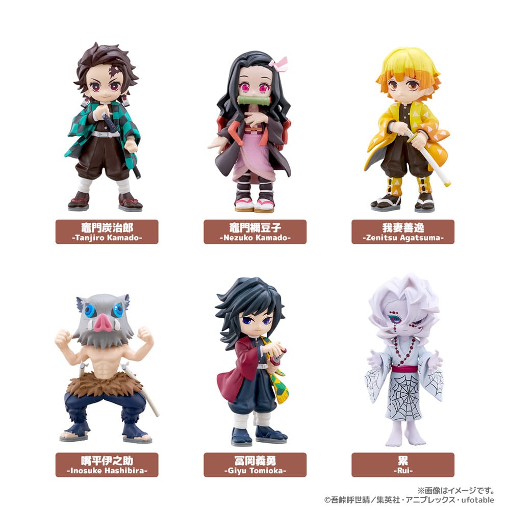 SU ORDINAZIONE Demon Slayer: Kimetsu no Yaiba PalVerse PVC Figures 9 cm Assortment (6)