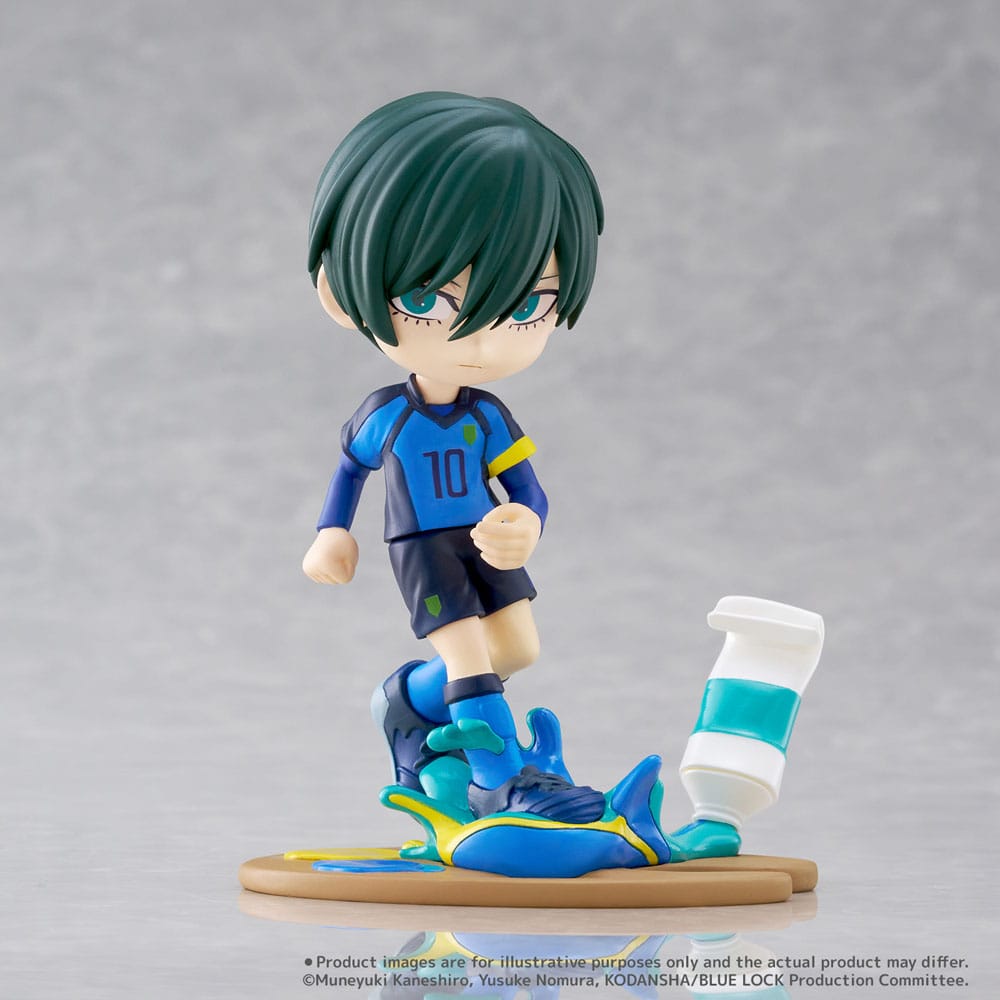 PREORDINE CHIUSO 09/2025 Blue Lock PalVerse PVC Statue Rin Itoshi 10 cm (PREORDINE NON CANCELLABILE)