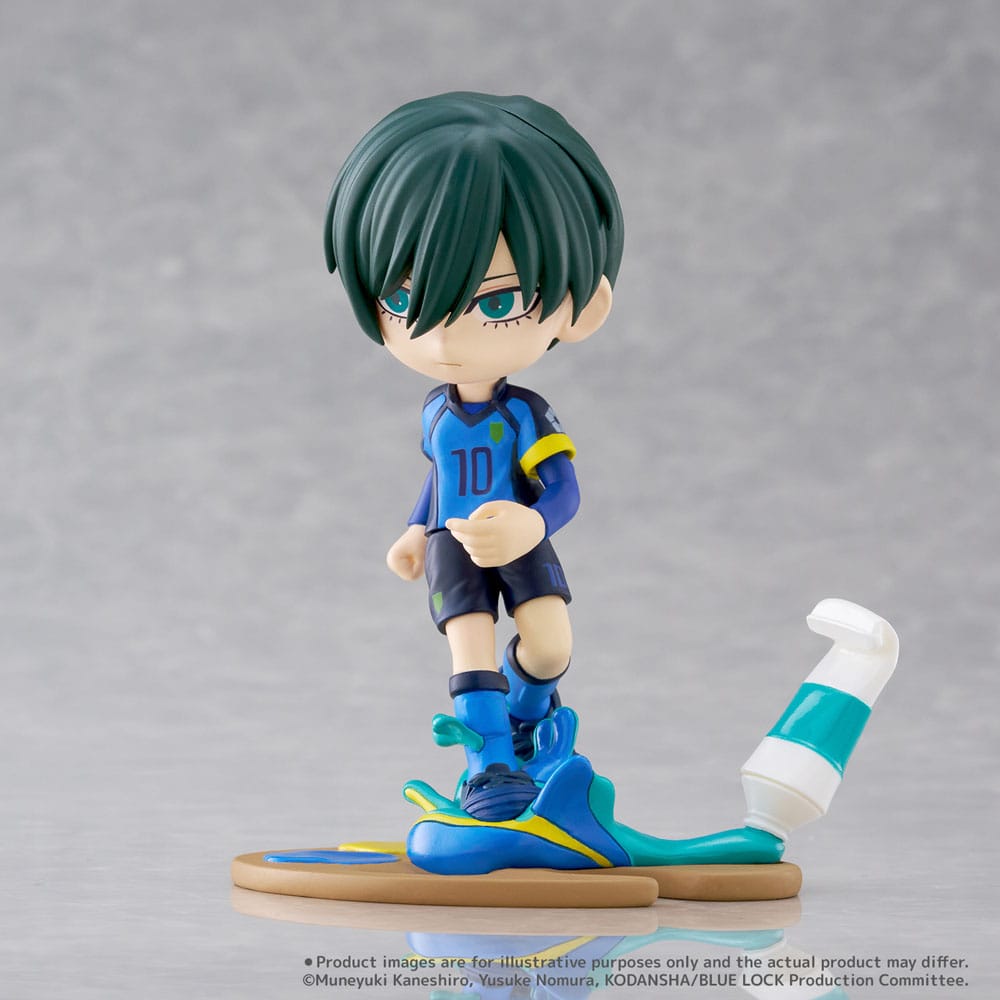 PREORDINE CHIUSO 09/2025 Blue Lock PalVerse PVC Statue Rin Itoshi 10 cm (PREORDINE NON CANCELLABILE)