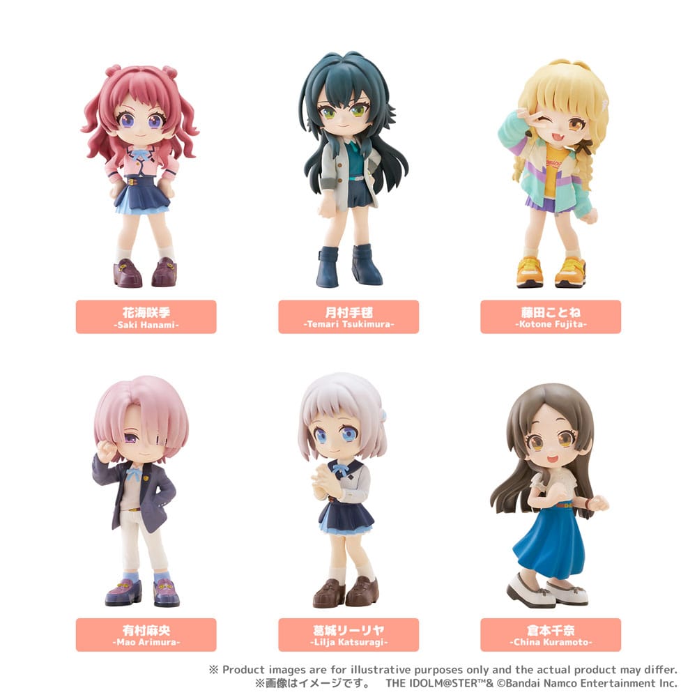 SU ORDINAZIONE Gakuen Idolmaster Blind Box Mini Figures PalVerse Vol. 1 9 cm Assortment (6)