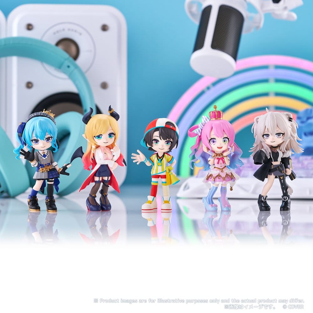PREORDINE+ 07/2027 Hololive Production PalVerse Mini Figures Vol.2 Blind Box Display (6)