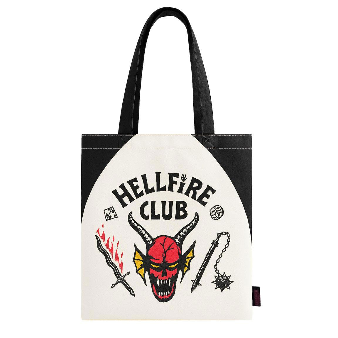 🧪 LAB | SU ORDINAZIONE Stranger Things Tote Bag Hellfire Club