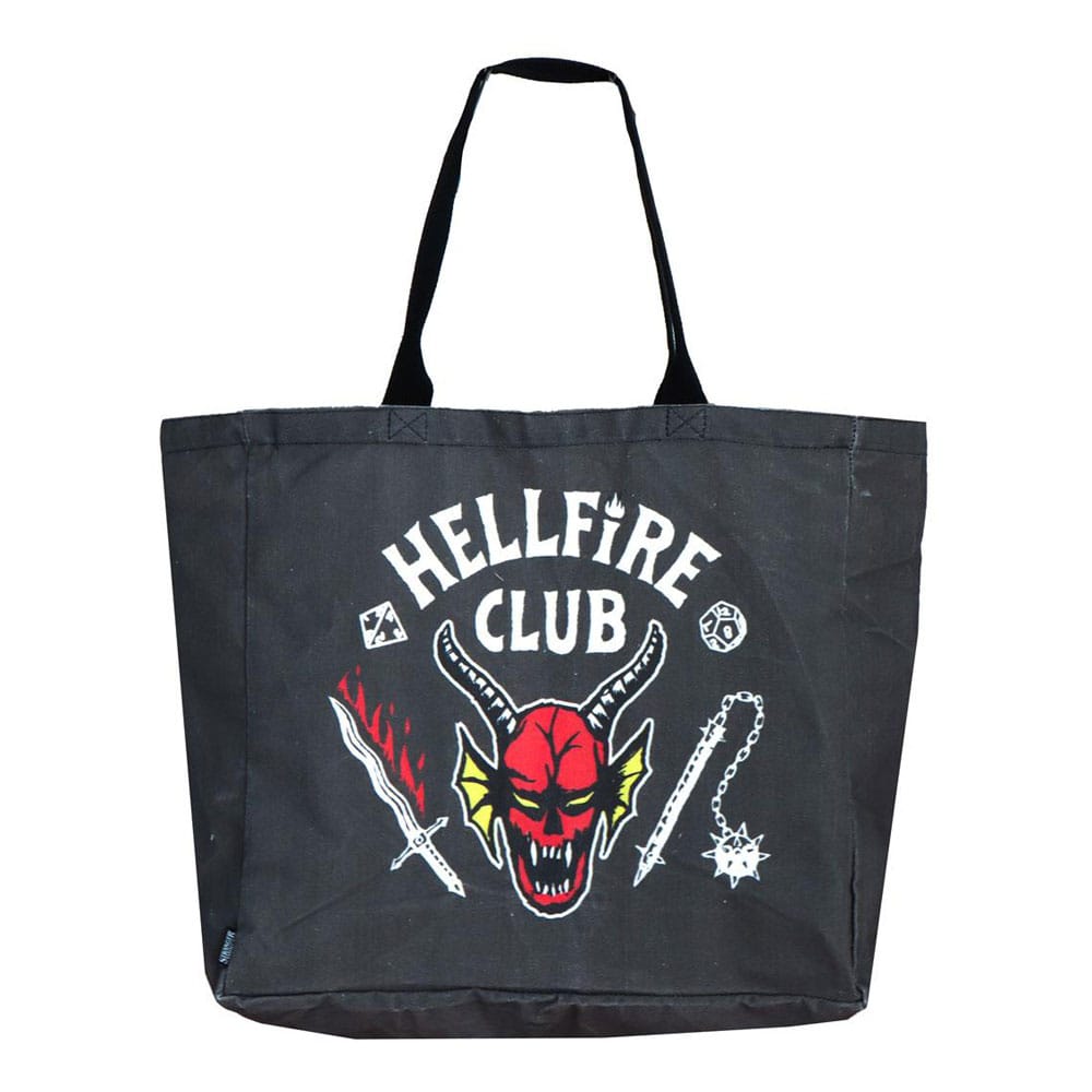 🧪 LAB | SU ORDINAZIONE Stranger Things Tote Bag Hellfire Club XL