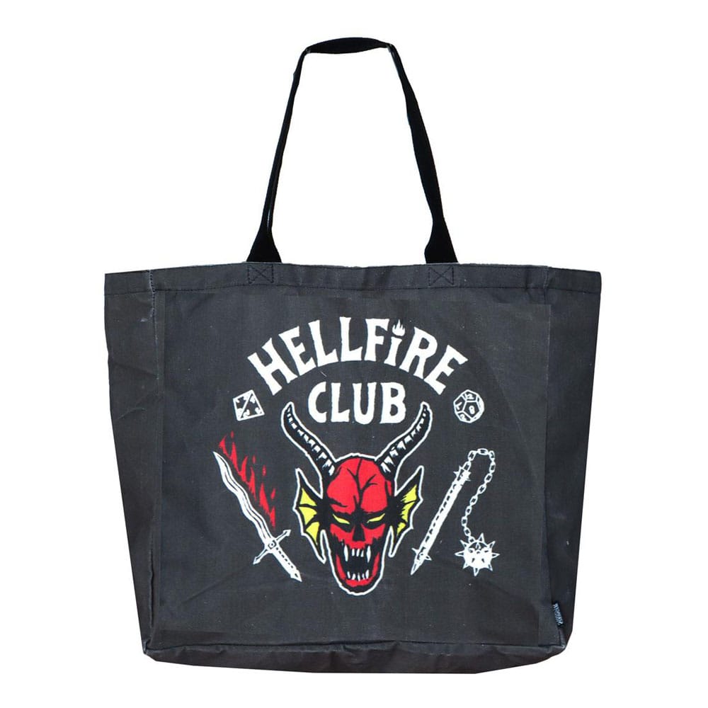 🧪 LAB | SU ORDINAZIONE Stranger Things Tote Bag Hellfire Club XL