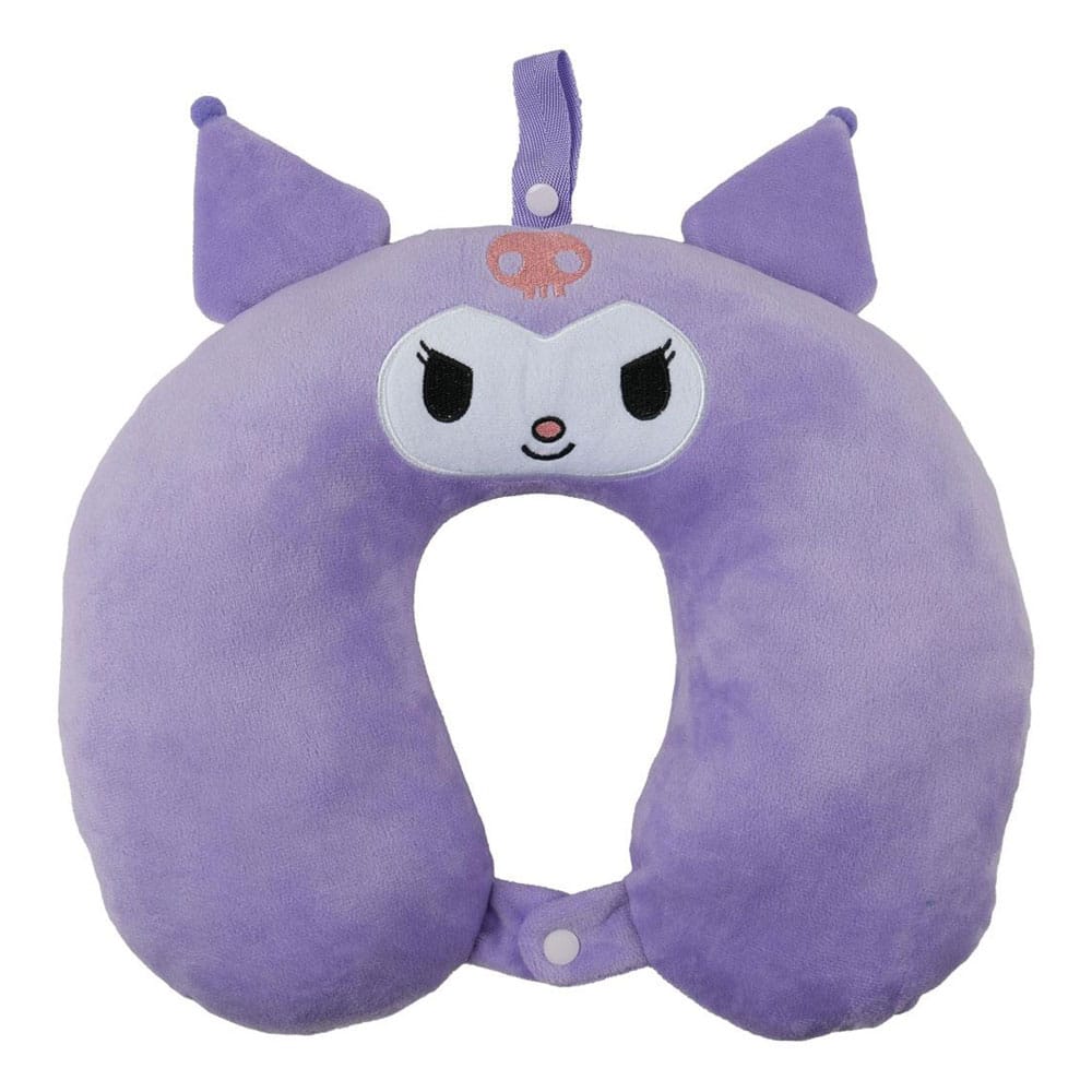 MADE TO ORDER Sanrio Neck Cushion Kuromi 35 x 35 cm