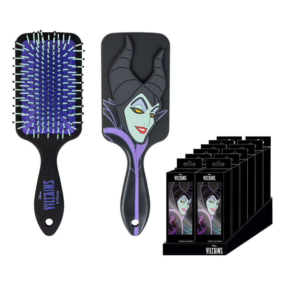 SU ORDINAZIONE Disney Villains Hairbrush Maleficent