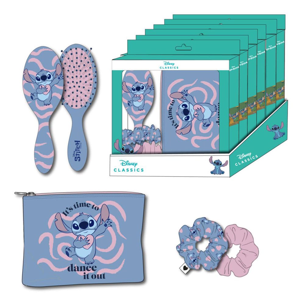 SU ORDINAZIONE Lilo & Stitch Make Up Bag 3 pack Stitch with Heart *PREZZO SPECIALE*