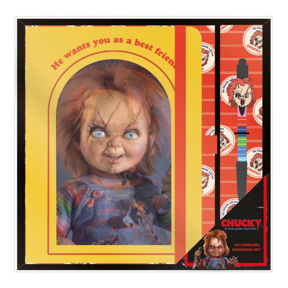 SU ORDINAZIONE Chucky (Child´s Play) Stationery Set
