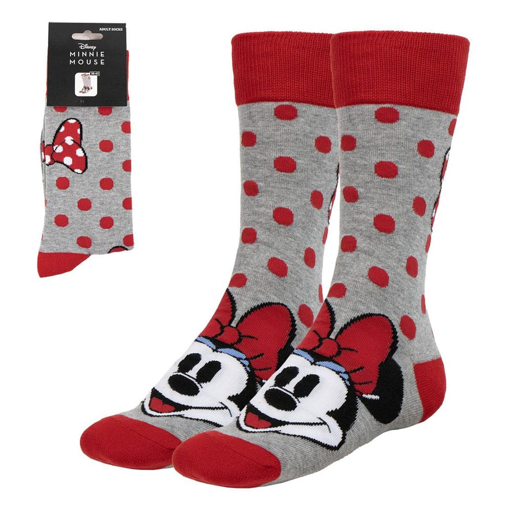 SU ORDINAZIONE Disney Socks Minnie Dots 36-43