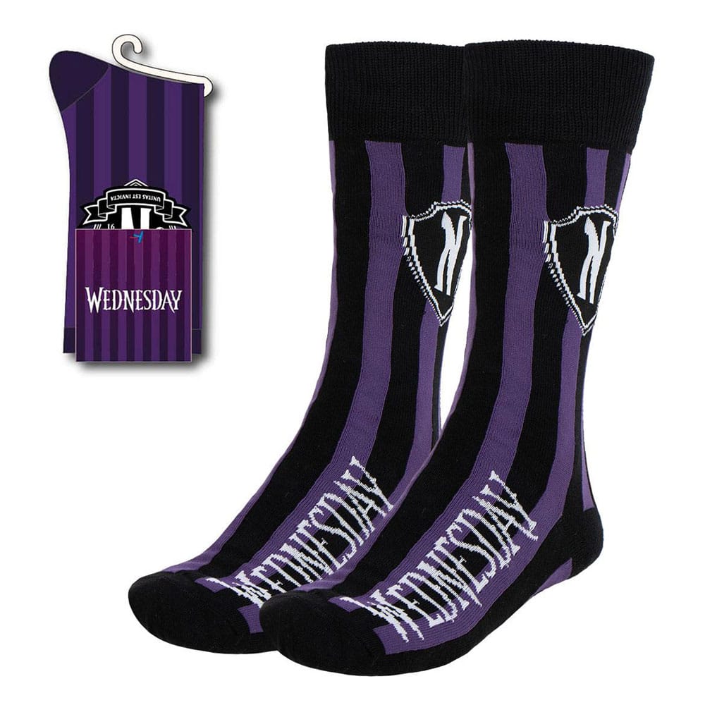 SU ORDINAZIONE Wednesday Socks Nevermore 36-43 *PREZZO SPECIALE*