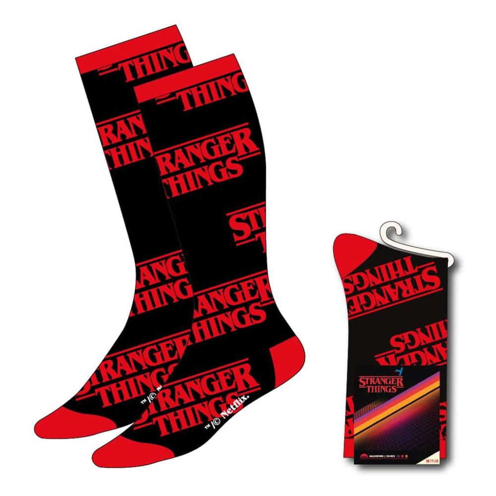 AUF BESTELLUNG Stranger Things Socken Logo 38-45