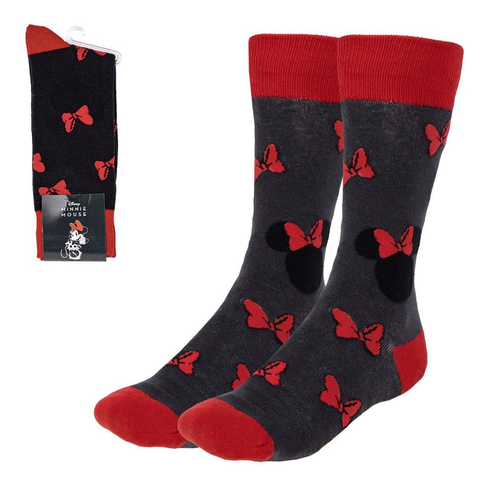 SU ORDINAZIONE Disney Socks Minnie Bow 36-43