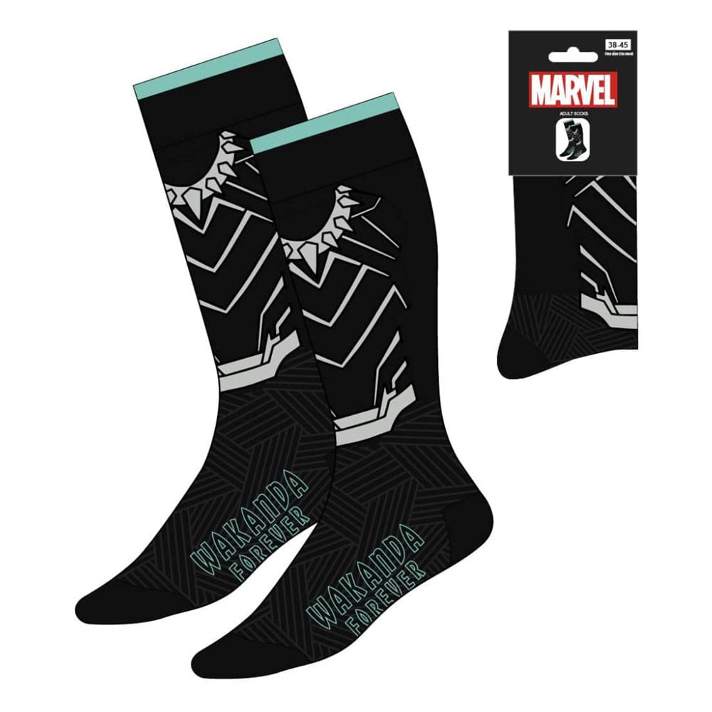 SU ORDINAZIONE Black Panther Socks Wakanda Forever 38-45