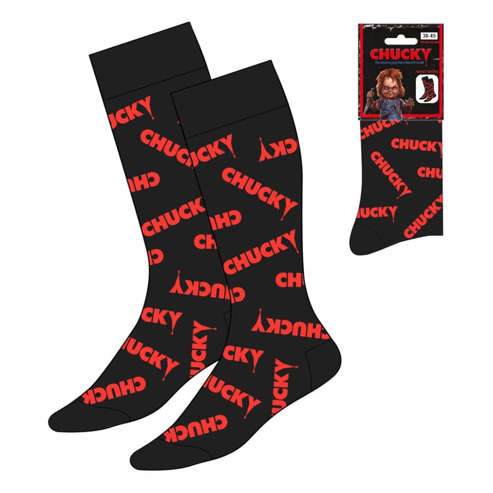 SU ORDINAZIONE Chucky (Child´s Play) Socks Logo 38-45