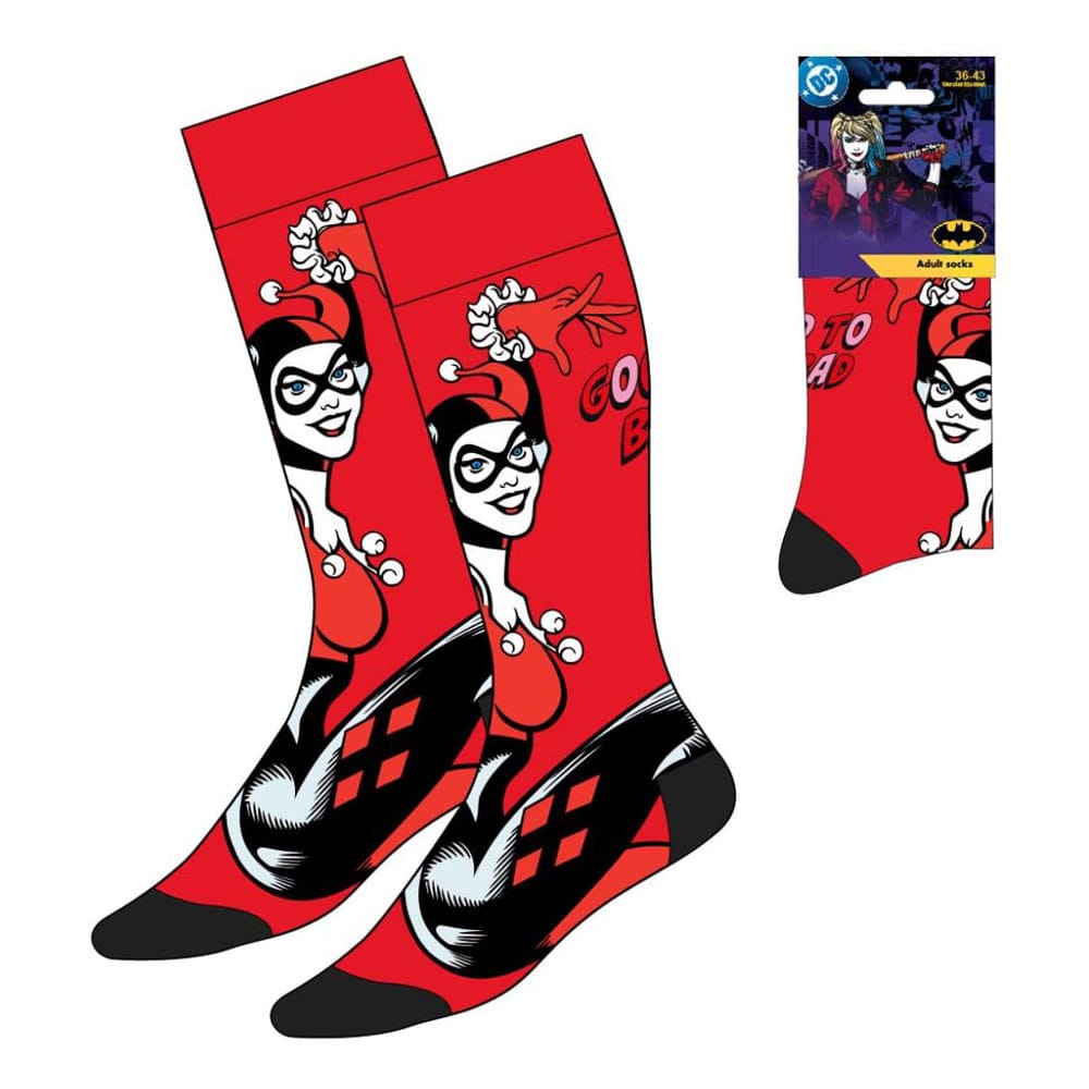 SU ORDINAZIONE DC Comics Socks Harley Quinn Good to Bad 36-43